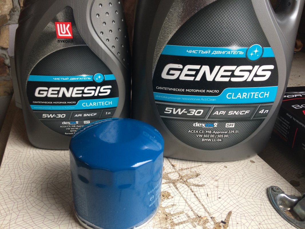 Лукойл Genesis Claritech: масло для современных дизелей с DPF-фильтром